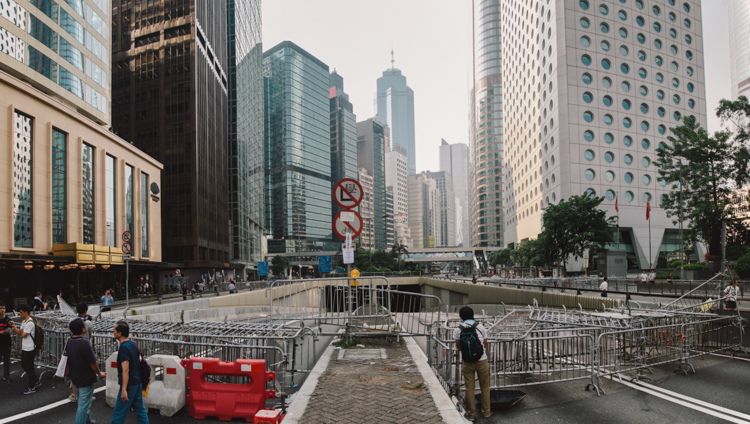 Occupy Central in Hong Kong