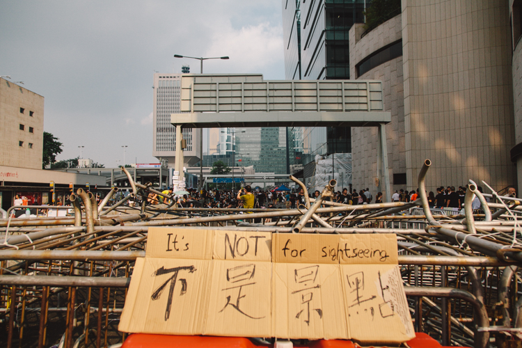 Occupy Central in Hong Kong
