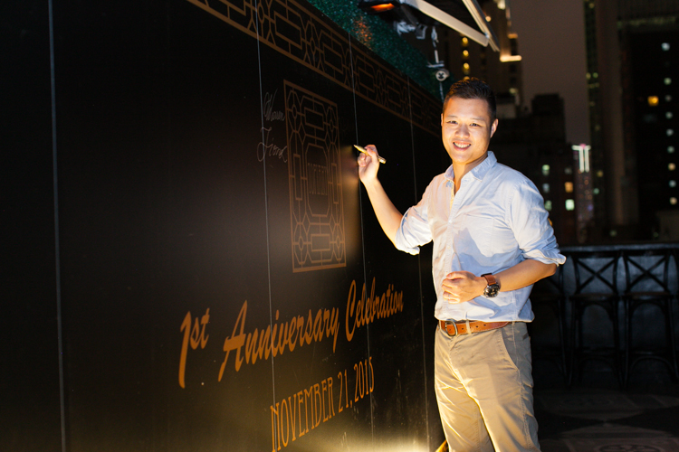 Signature Wall • Topiary Anniversary • Hong Kong Event Photographer