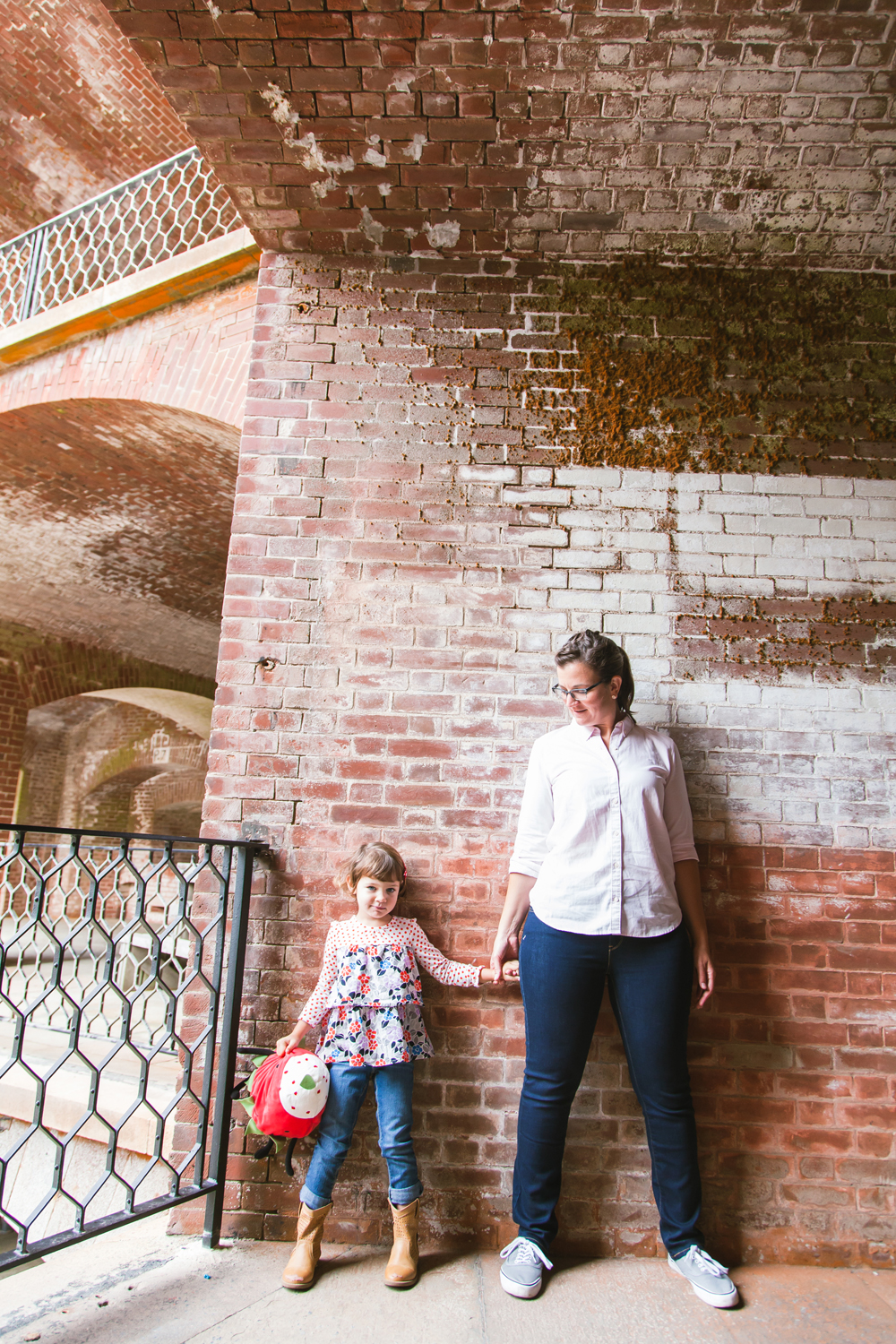 Family Portraits at Fort Point, San Francisco