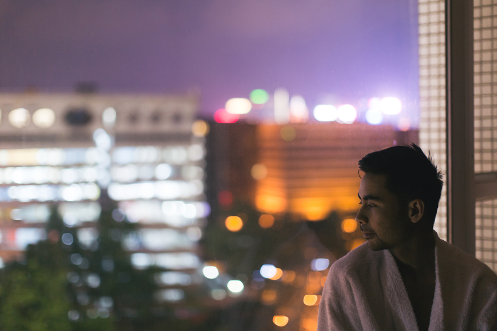Beautiful bokeh – alone at a hotel room – Tracy Wong for Park Hotel