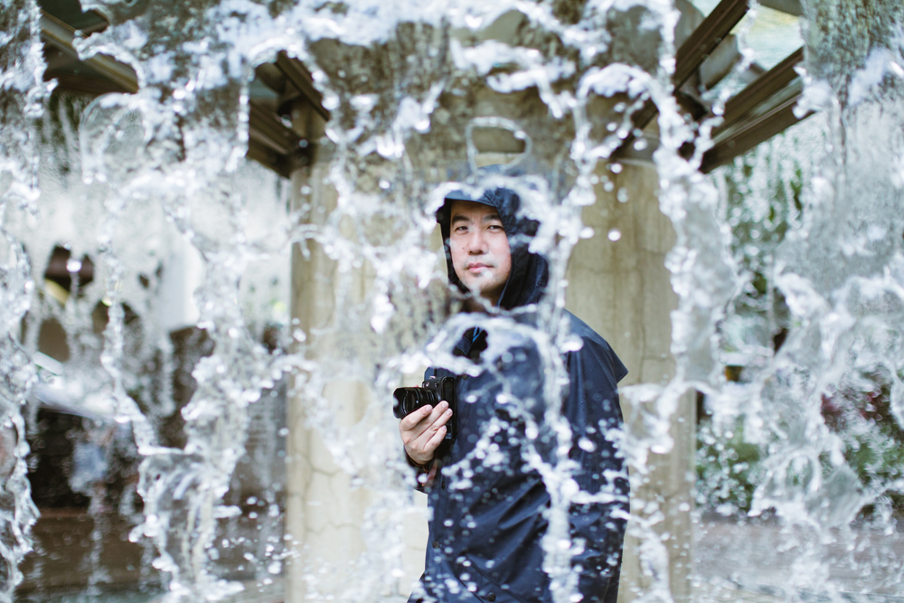 Justin Lim, photographer in Rains x Kapok campaign