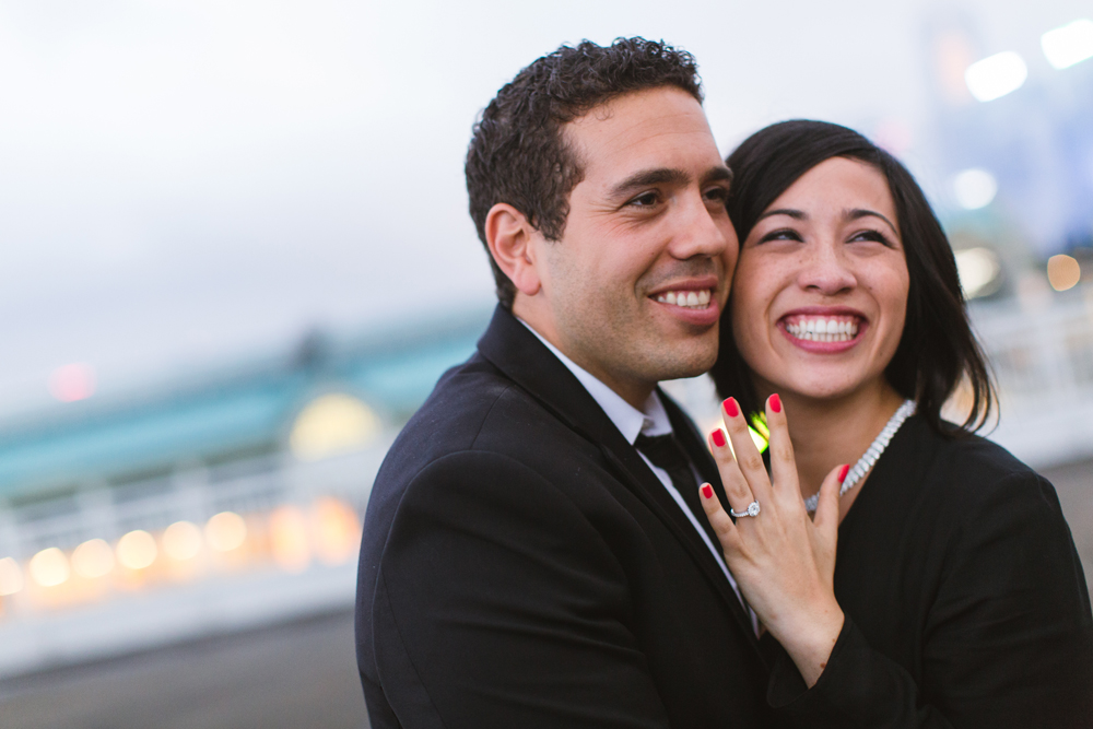 Central Piers with Renee and Jonny – engagement photographer