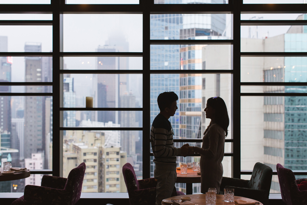 Silhouette at Seafood Room • Tracy Wong Photography