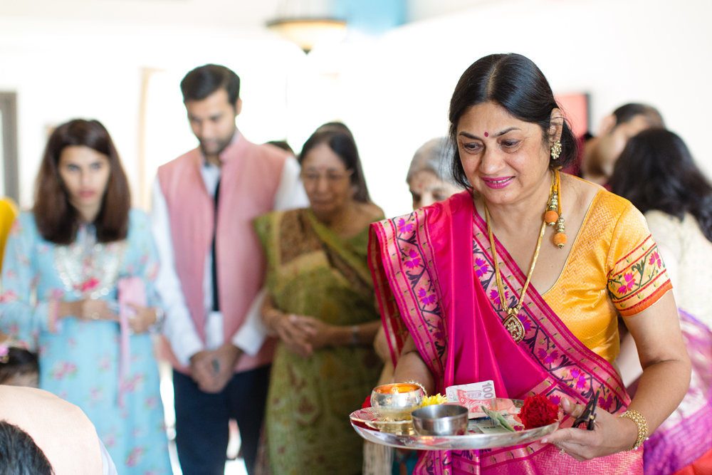 Candid moments at Indian baby shower