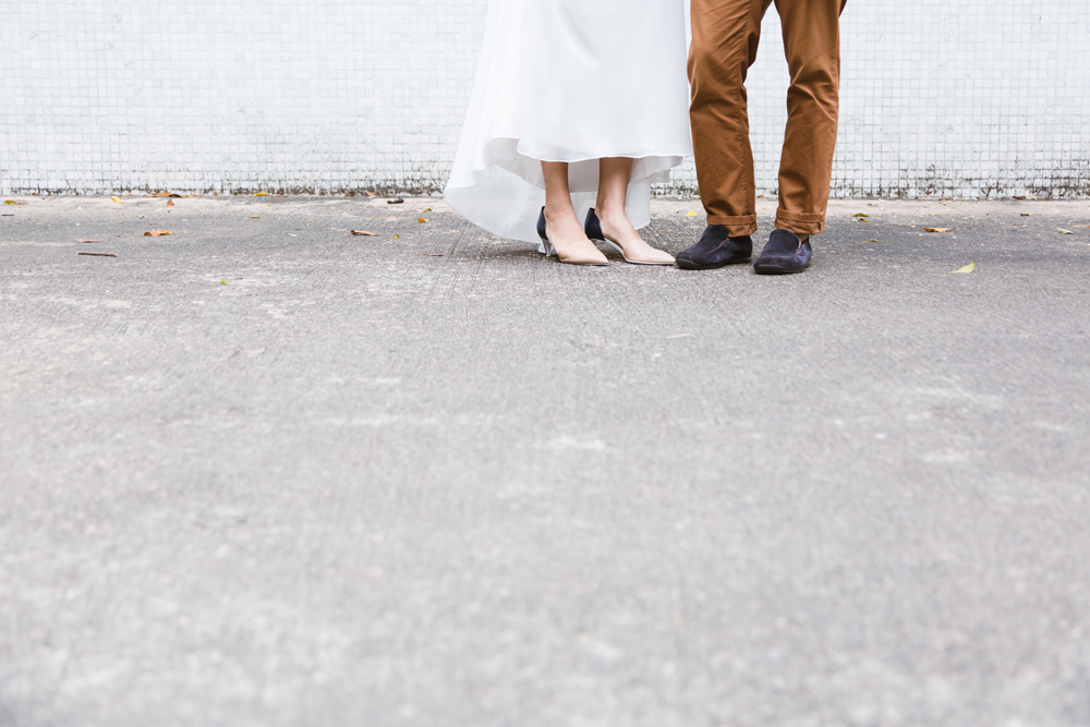 Minimal Engagement Photoshoot in Kennedy Town