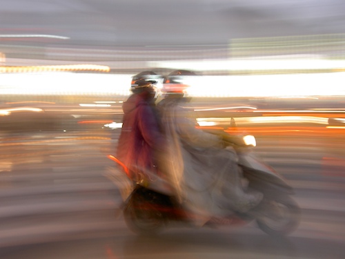 Night scooter