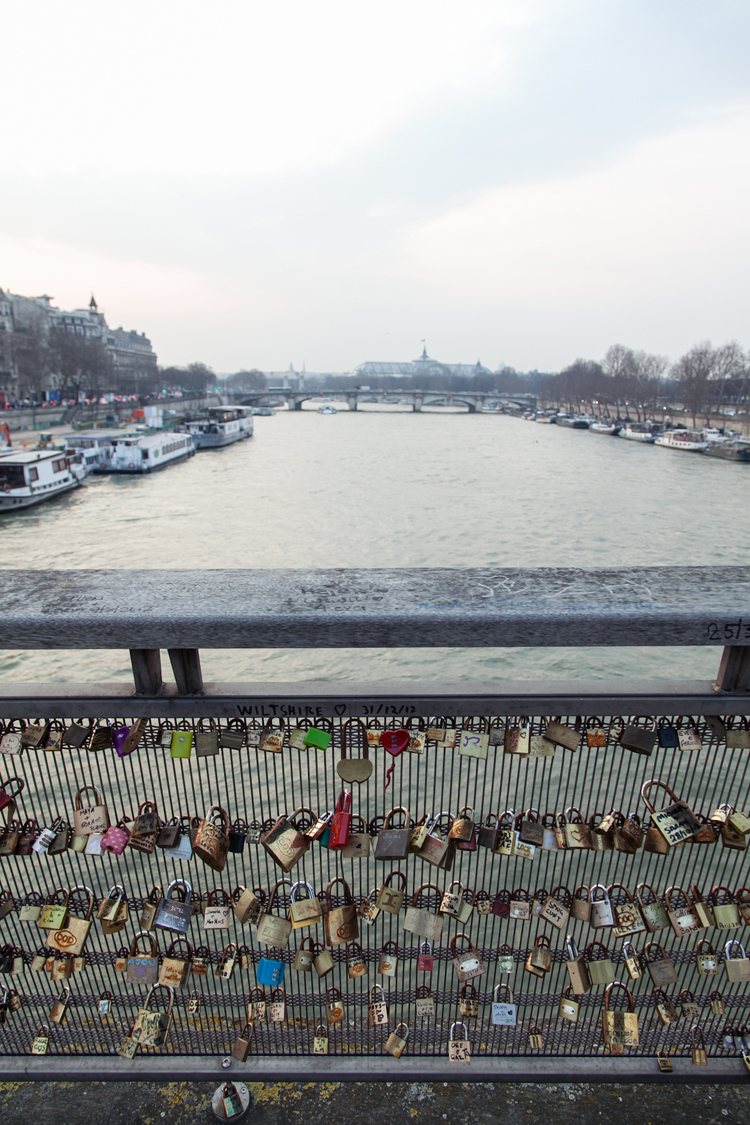 Pont des Arts overlooking the Seine