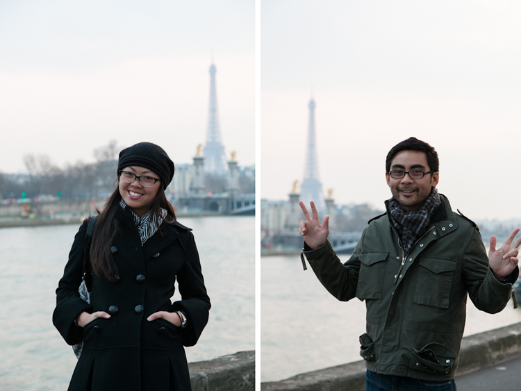 Tourists in Paris!