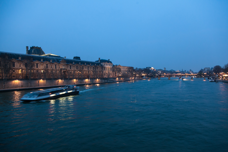 The Seine by night