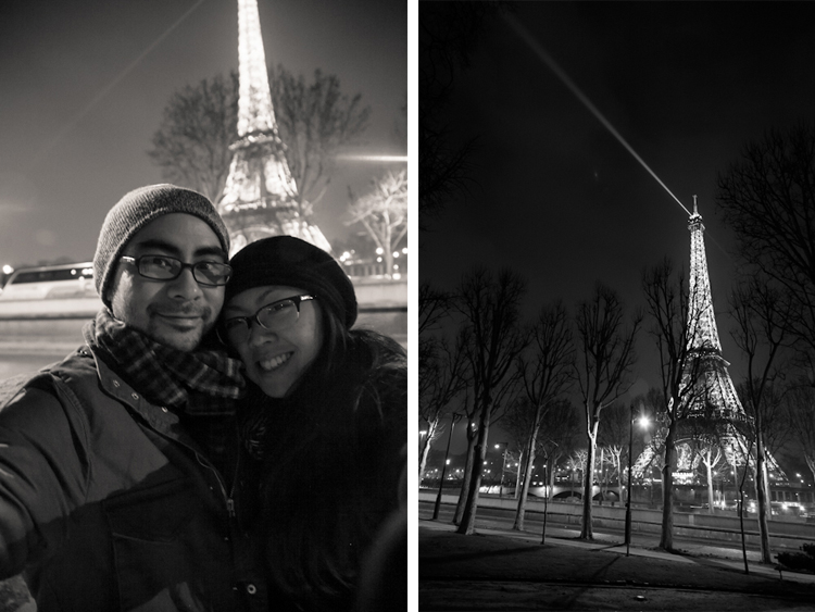 Selfie at Eiffel Tower