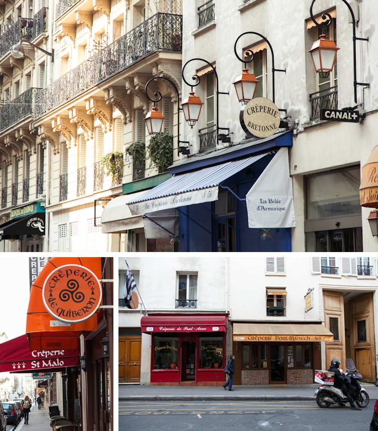 Crêperies in Montparnasse