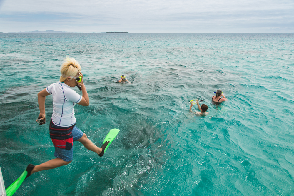 Snorkeling at Cloud Break Fiji – travel lifestyle photography