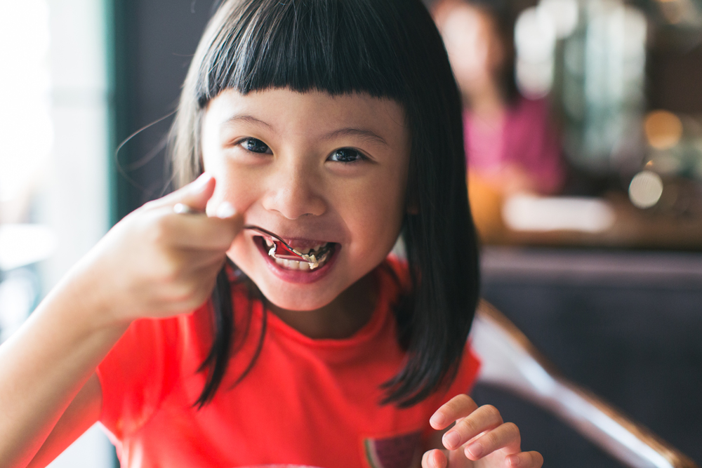Candid little girl portrait closeup | Hong Kong photographer