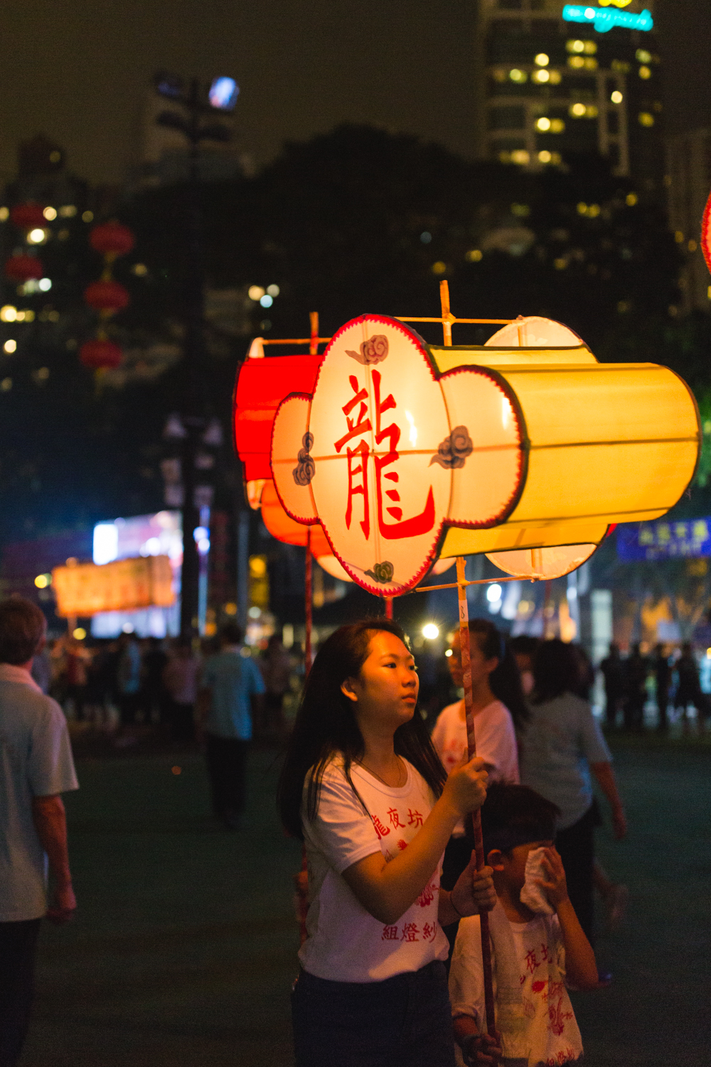 Dragon lantern in Hong Kong