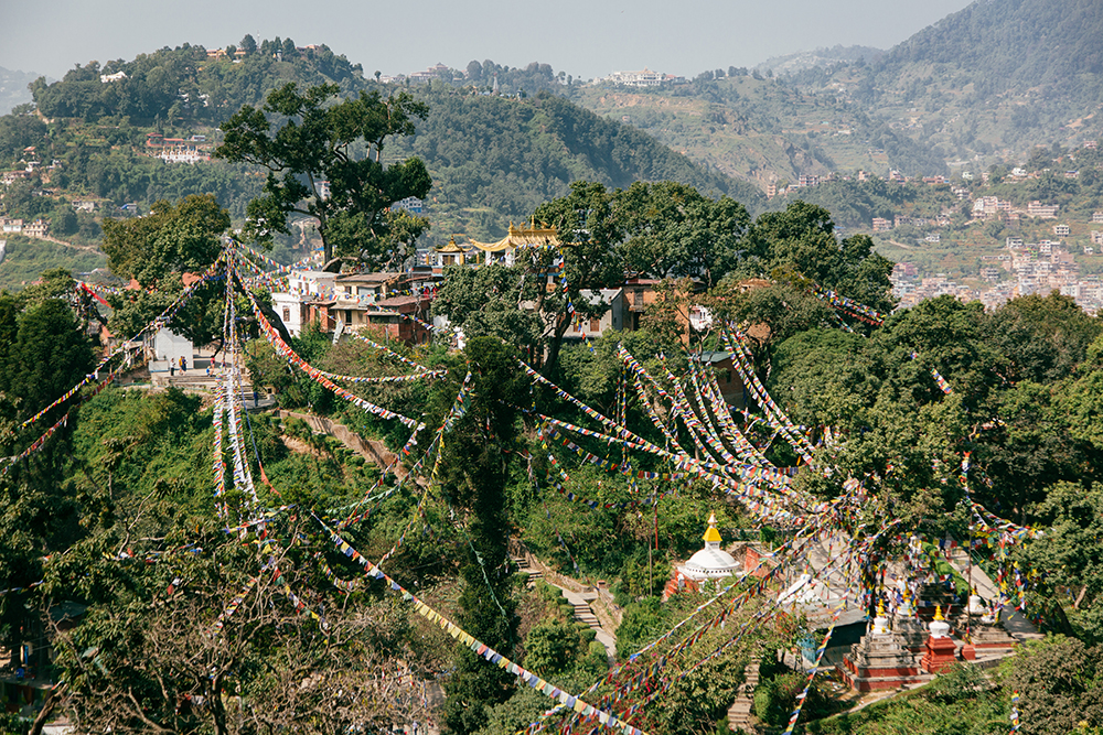 Kathmandu Hills | Swayambhunath Monkey Temple | Travel Photography