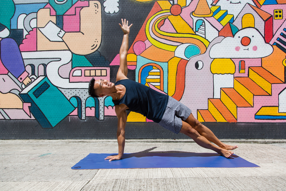 Victor Chau, yoga instructor in Hong Kong | Yoga photography by Tracy Wong