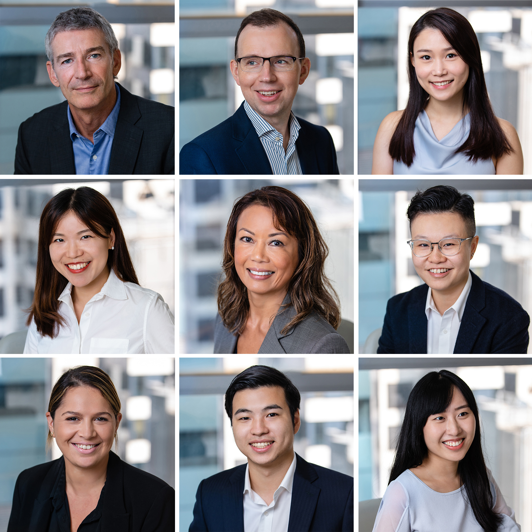 A set of corporate business headshots • by Hong Kong portrait photographer Tracy Wong